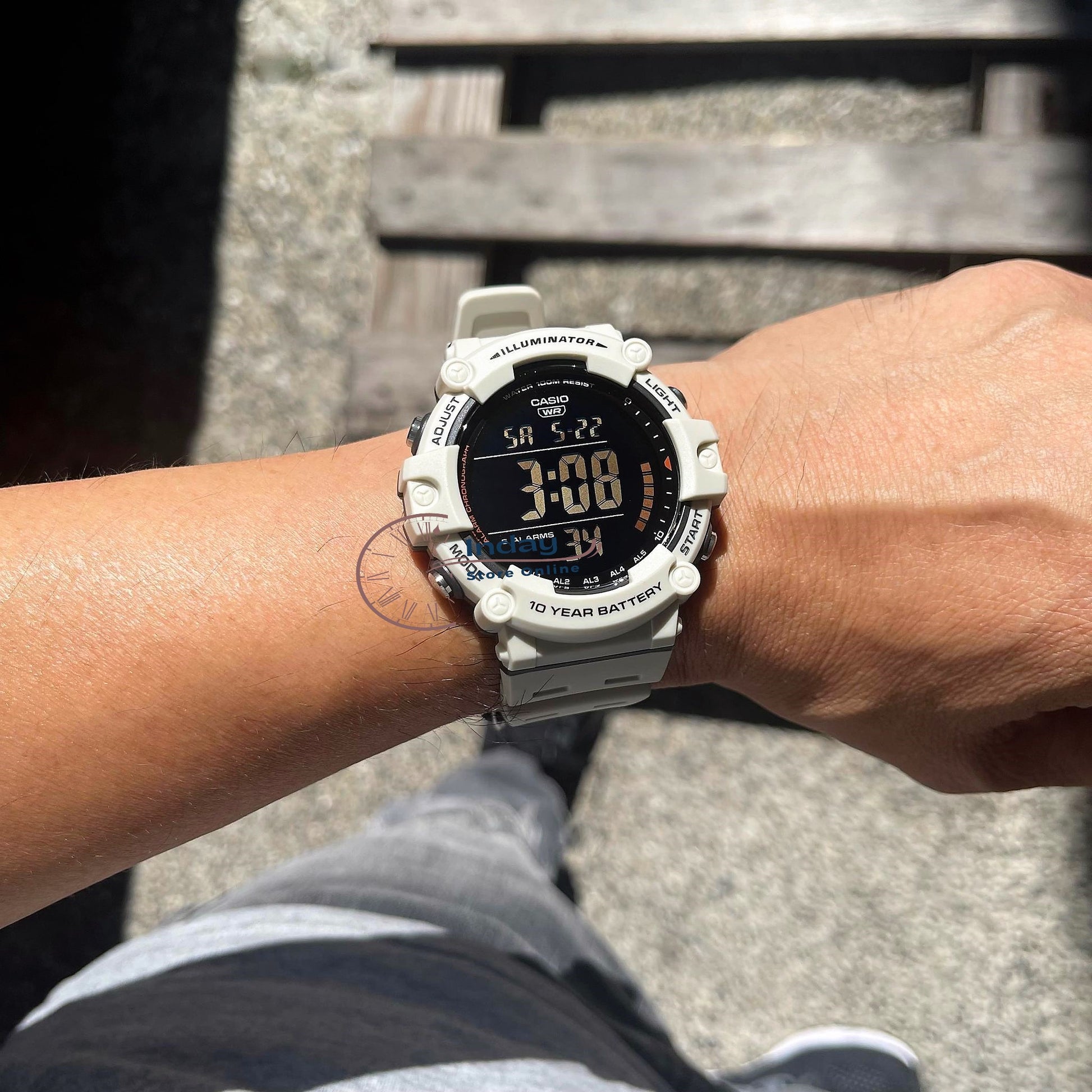 Orologio Digitale Grigio CASIO Collection AE-1500WH-8BVEF - Foto 9