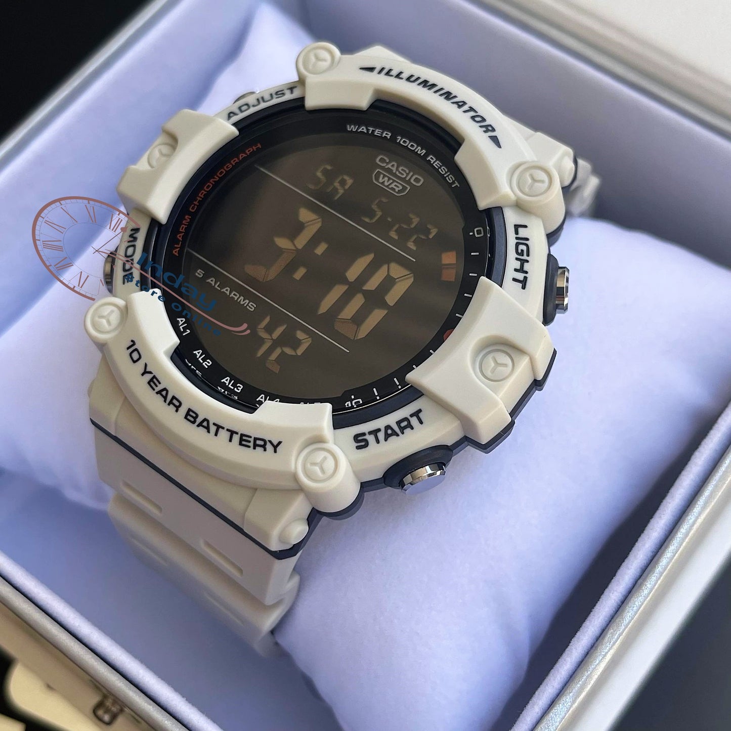 Casio Digital Men's Watch AE-1500WH-8B2