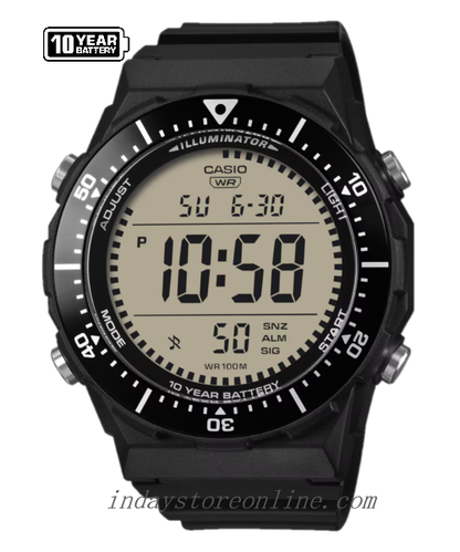 Casio Digital  Men's Watch AE-1700H-1A Resin Glass Resin Band Battery Life: 10 Years