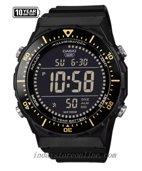 Casio Digital  Men's Watch AE-1700H-1B Resin Glass Resin Band Battery Life: 10 Years