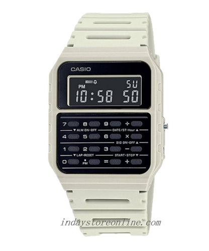 Casio Digital Unisex Watch CA-53WF-8B Digital Data Bank Resin Band Resin Glass Battery Life 5-Years