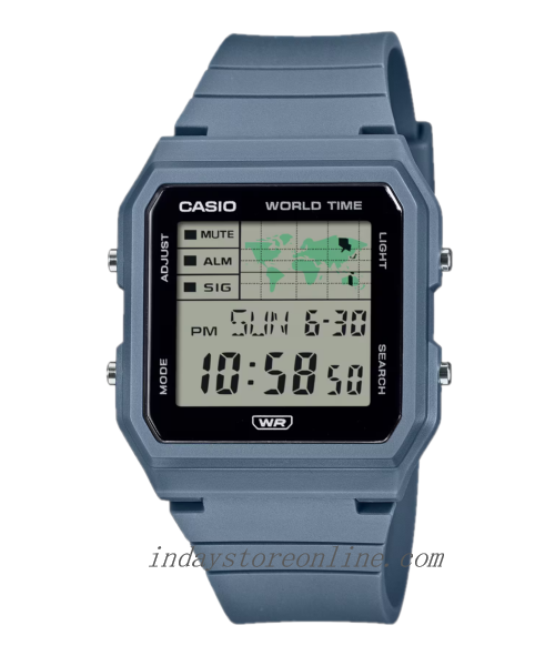 Casio Digital Unisex Watch LF-30W-2A Resin Glass Bio-based Resin Band