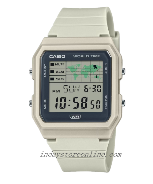 Casio Digital Unisex Watch LF-30W-8A Resin Glass Bio-based Resin Band