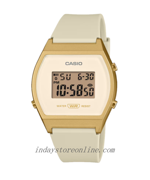 Casio Digital Women's Watch LW-204-9A Resin Glass Resin Band Battery Life: 3 Years