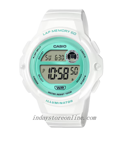 Casio Digital Women's Watch LWS-1200H-7A3 Resin Glass Resin Band Battery Life: 5 Years