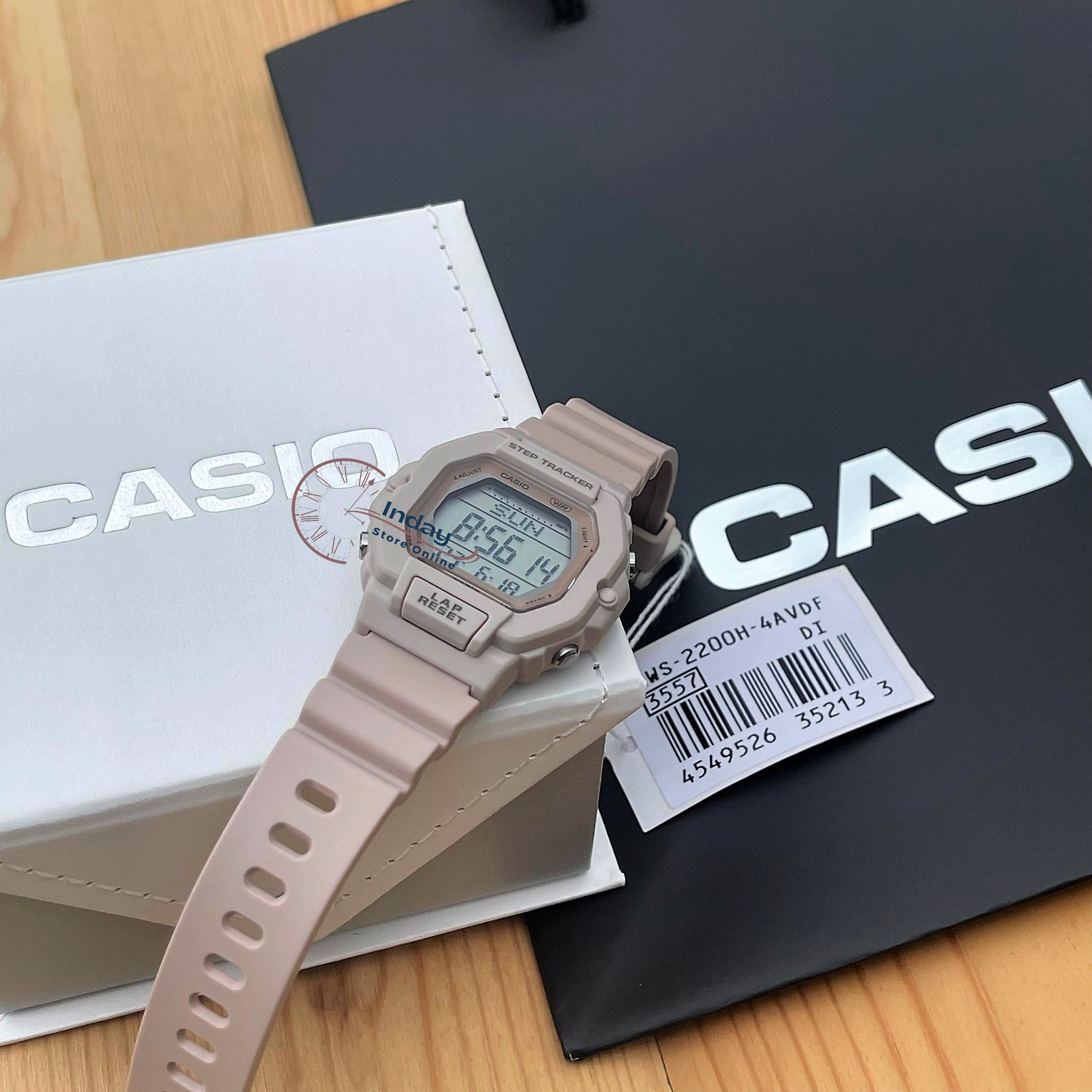 Casio digital step tracker 2024 watch