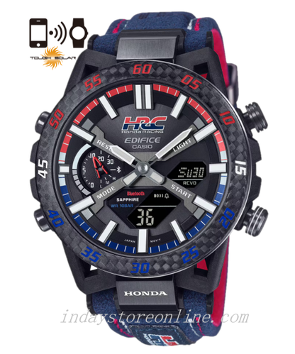 Casio Edifice Men's Watch ECB-2000HR-1A SOSPENSIONE Honda Racing Collaboration Mobile Link Bluetooth Tough Solar