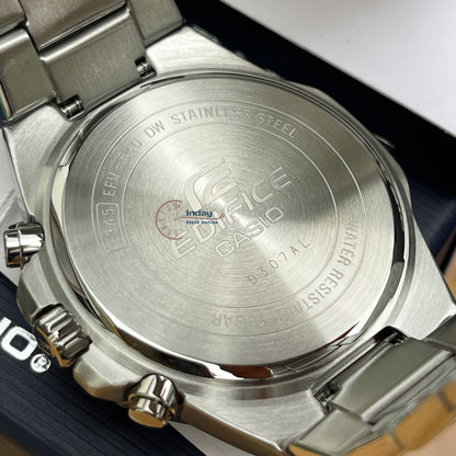 Casio Edifice Men's Watch EFV-640D-2A Stainless Steel Band One-touch 3-fold Clasp