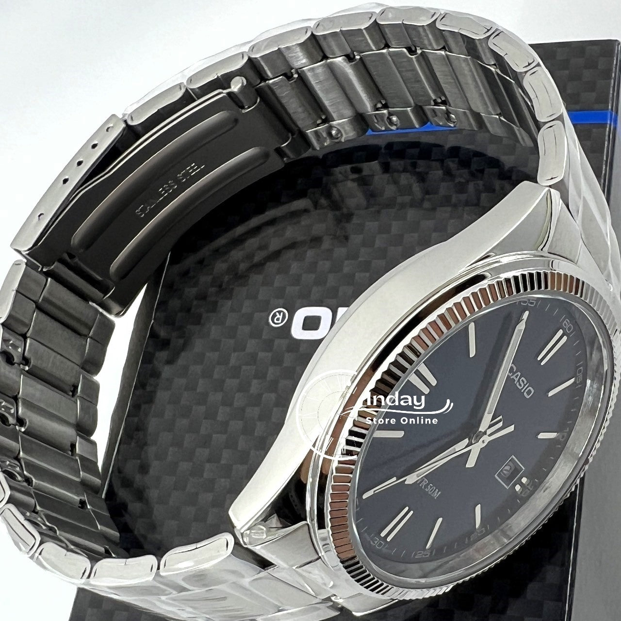 Casio Fashion Men's Watch MTP-1302PD-2A Stainless Steel Band