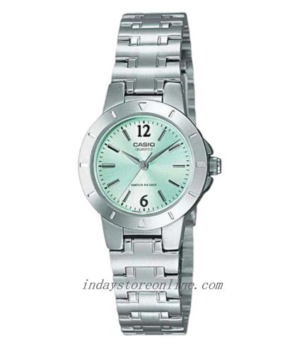 Casio Fashion Women's Watch LTP-1177A-3A Mineral Glass Stainless Steel Band