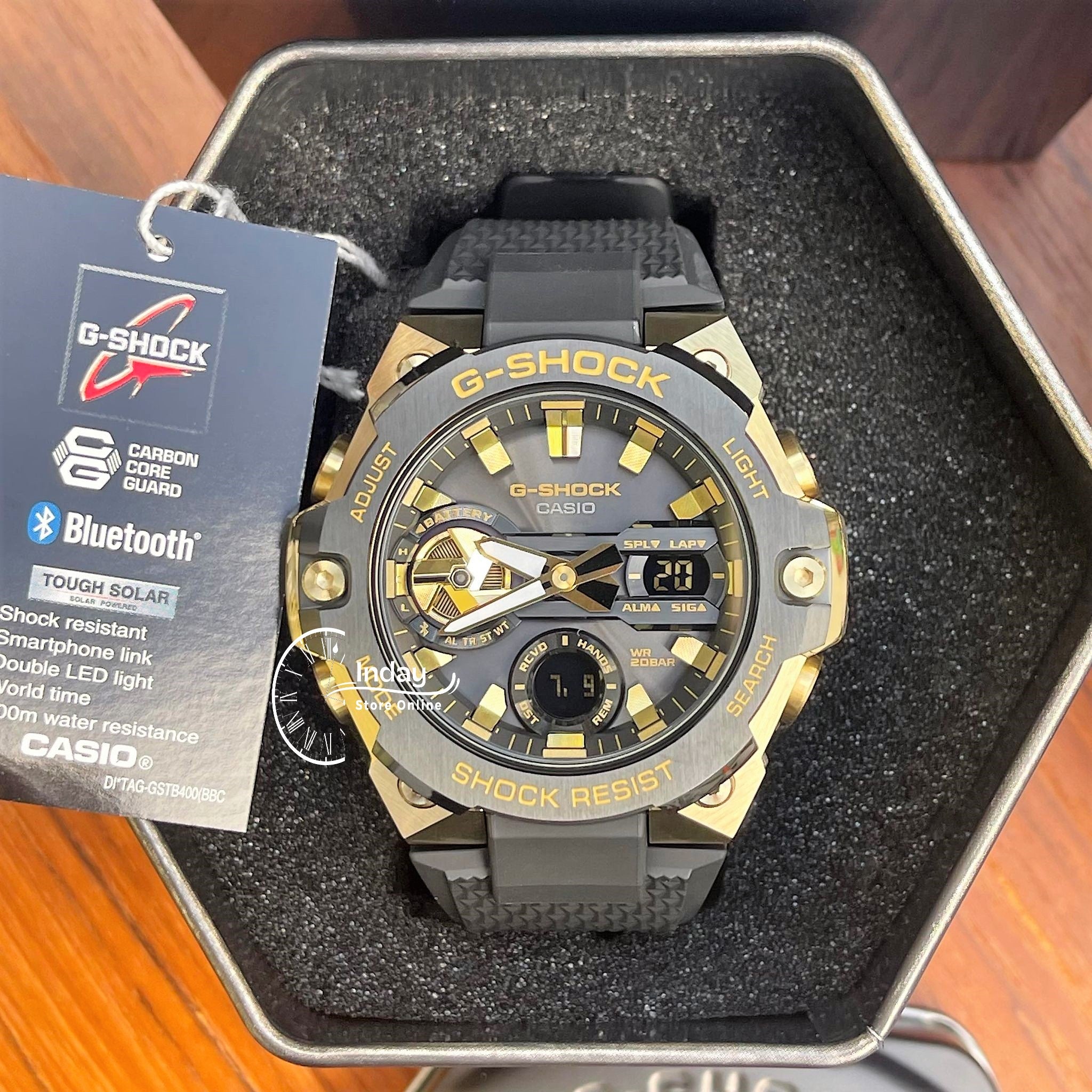 G shock gst s100g hot sale specs