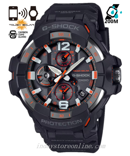 Casio G-Shock Gravitymaster Men's Watch GR-B300-1A4 Shock Resistant Mobile link Bluetooth Tough Solar