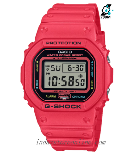 Casio G-Shock Men's Watch DW-5600EP-4 Shock Resistant Mineral Glass Battery Life: 5 years