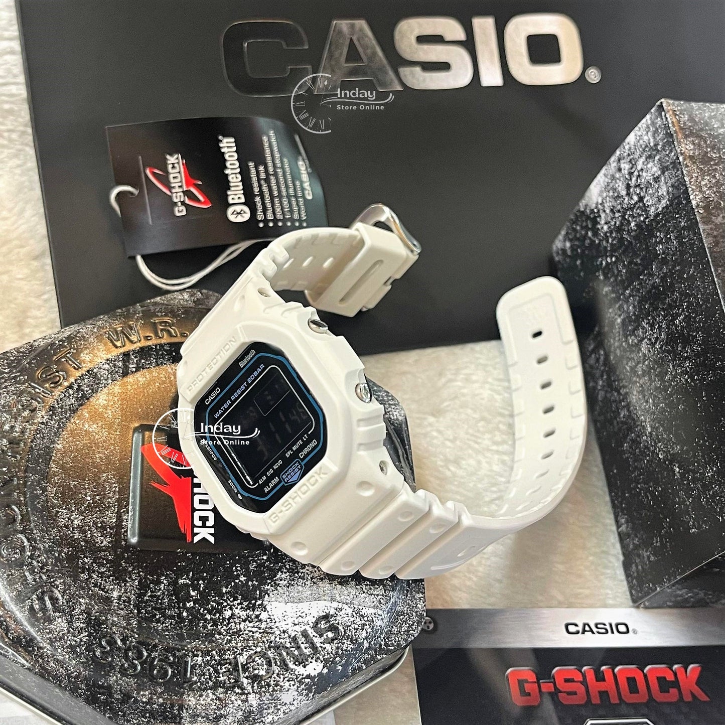 Casio G-Shock Men's Watch DW-B5600SF-7 Digital 5600 Series Sci-Fi Sensations Series