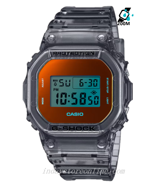 Casio G-Shock Men's Watch DW-5600TLS-8 Resin Band Mineral Glass Shock Resistant