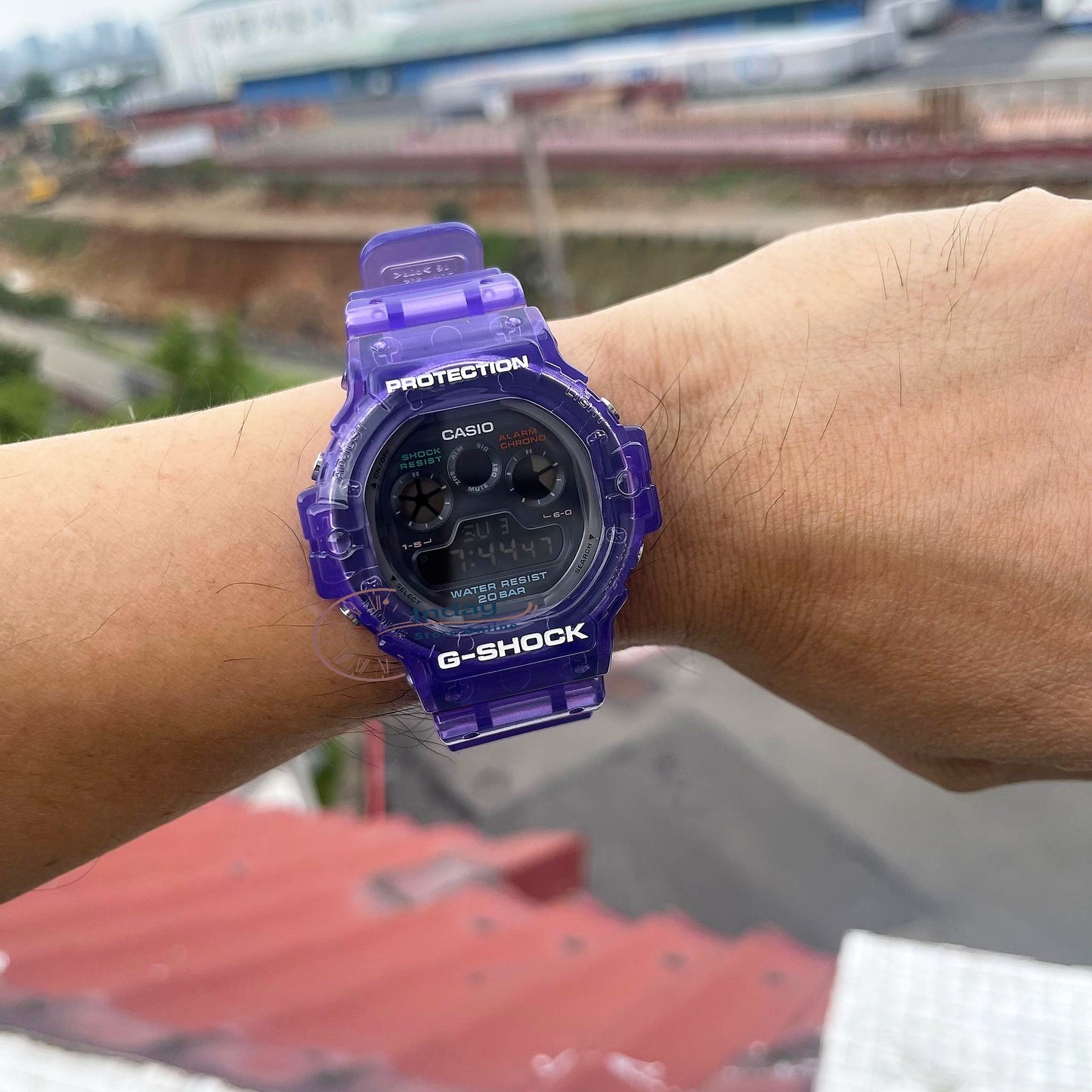 Casio G-Shock Men's Watch DW-5900JT-6 Digital 5900 Series Retro Future Translucent Vivid Colors