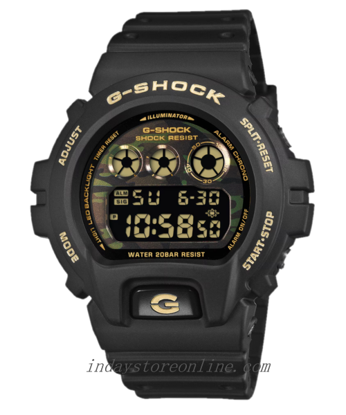 Casio G-Shock Men's Watch DW-6900CF-1 Mineral Glass Resin Band Shock Resistant Battery Life: 5 Years