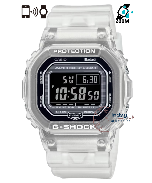 Casio dw 5600 deals transparent