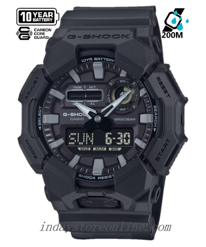 Casio G-Shock Men's Watch GA-010-1A1 Shock Resistant Carbon Core Guard Structure Battery Life 10-Years