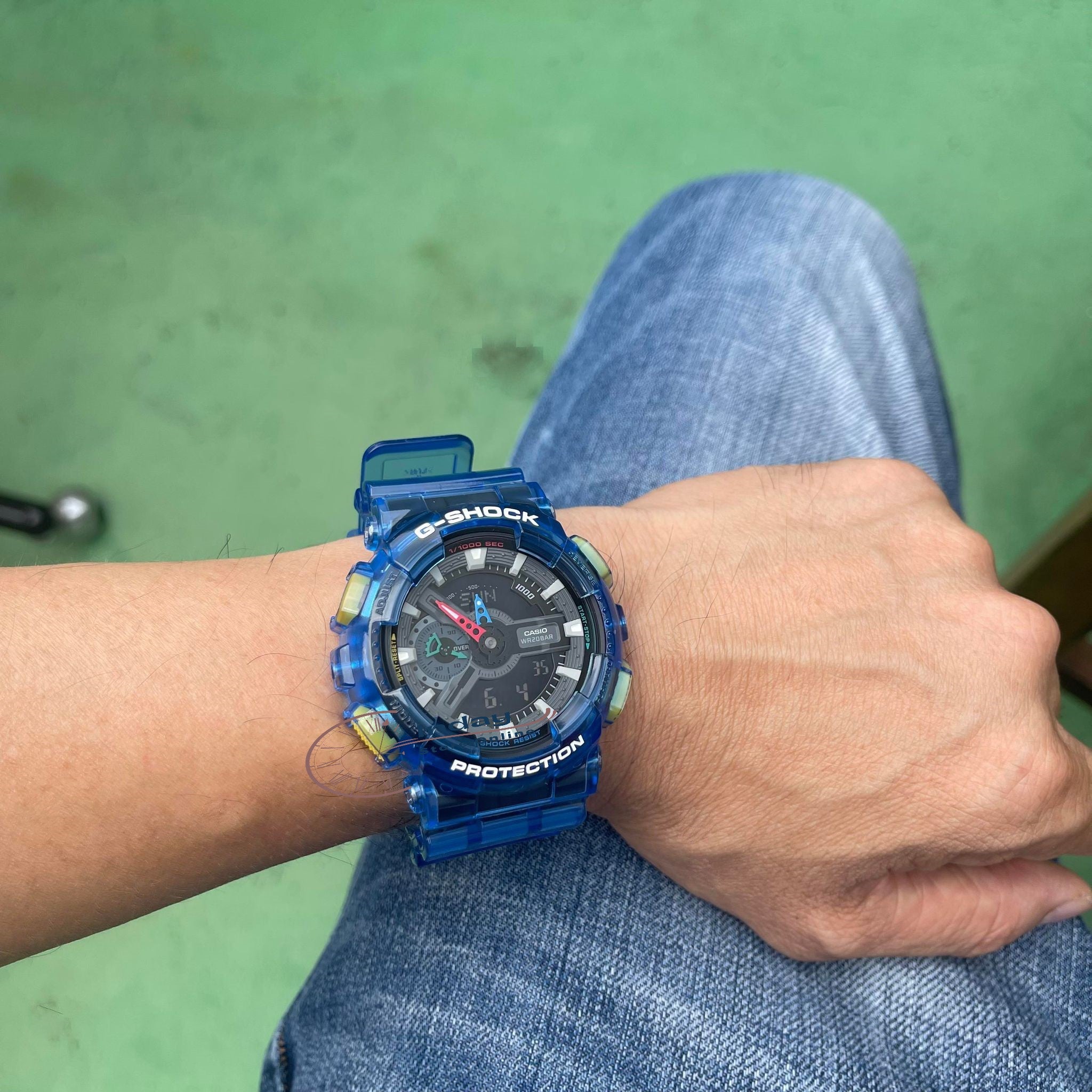 Casio G-Shock DENIM'D Color Super illuminator Limited Watch GA-700DE-2A,  GA700DE | RedDeerWatches.com