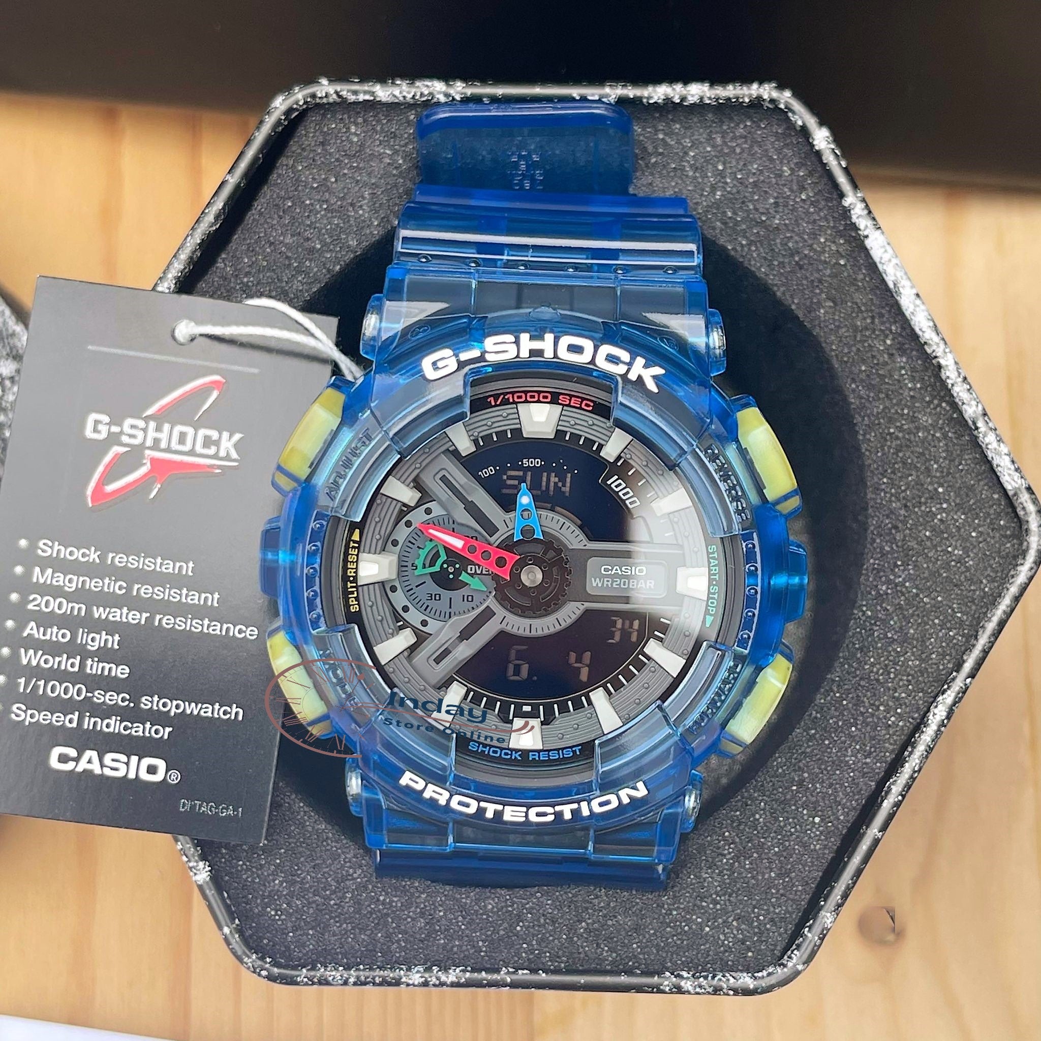 G shock ga 110 auto online light