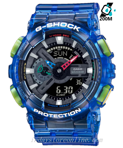 G shock online ga 110 transparent