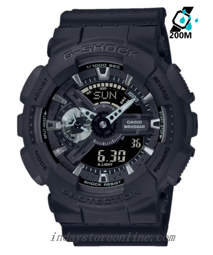 Casio G-Shock Men's Watch GA-114RE-1A G-SHOCK 40th Anniversary Remaster Black Limited Edition 110 Series