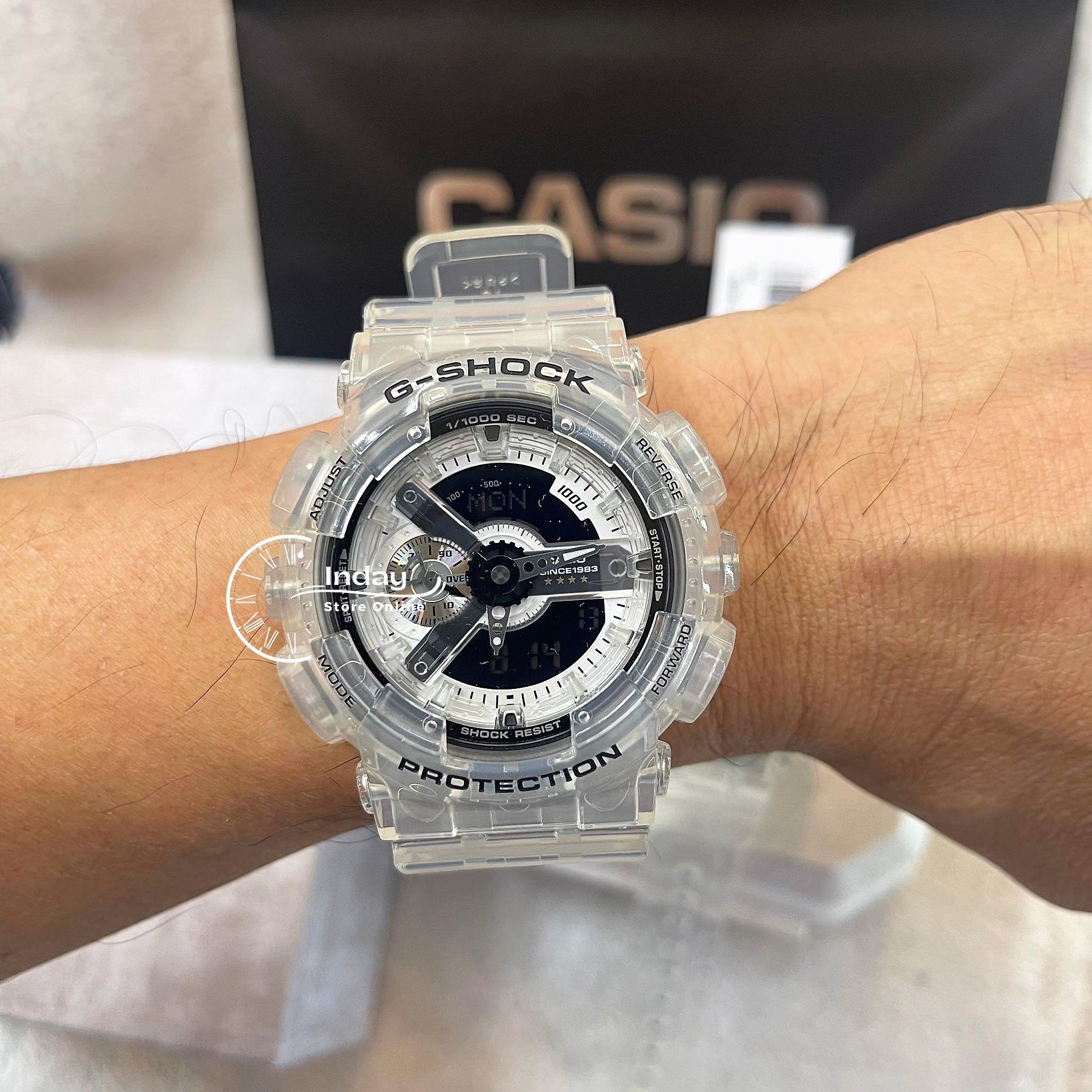 Casio G-Shock Men's Watch GA-114RX-7A Analog-Digital 40th