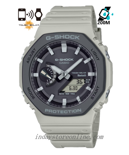 Casio G-Shock Men's Watch GA-B2100LUU-5A Shock Resistant Carbon Core Guard Structure Bluetooth Solar Powered