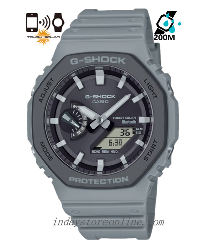 Casio G-Shock Men's Watch GA-B2100LUU-8A Shock Resistant Carbon Core Guard Structure Bluetooth Solar Powered