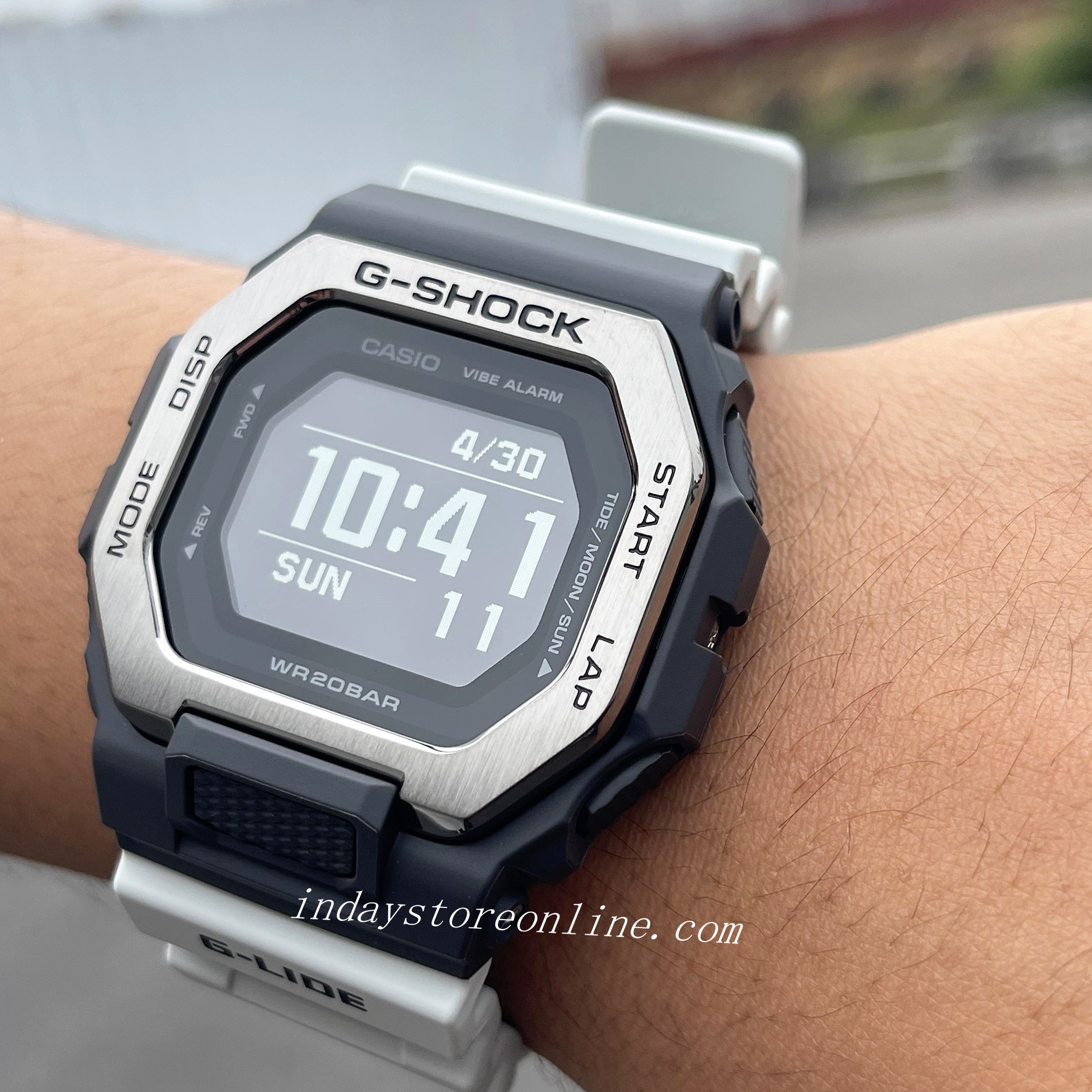 Casio G-Shock Men's Watch GBX-100TT-8 G-Lide GBX-100 Series G-Shock Move  Sports Watch Mobile link (Wireless linking using Bluetooth®)