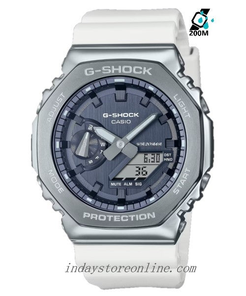 Casio G-Shock Men's Watch GM-2100WS-7A Analog-Digital 2100 Series Seasonal Collection 2023 Resin BandShock Resistant Mineral Glass