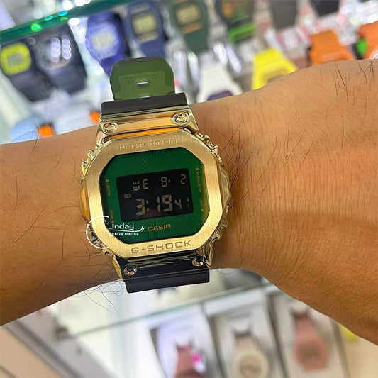 Casio G-Shock Men's Watch GM-5600CL-3 Digital Transparent Color 5600 Series