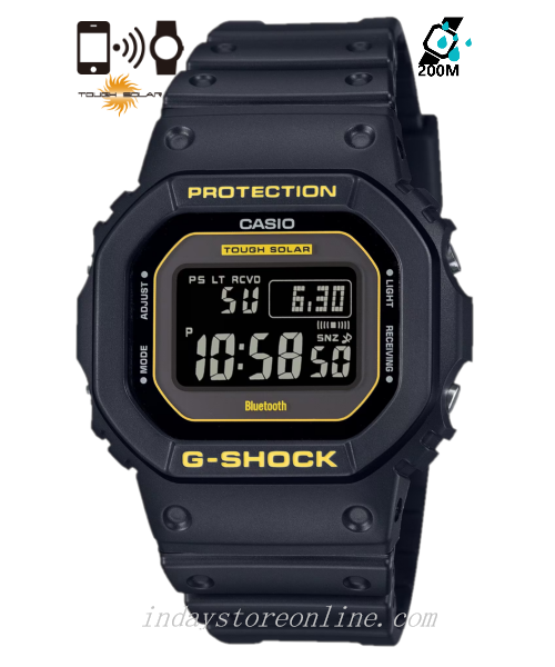 Casio G-Shock Men's Watch GW-B5600CY-1 Digital Black Color 5600 Series Tough Solar (Solar powered)