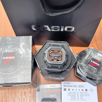 Casio G-Shock Men's Watch GX-56RC-1 Digital GXW GX-56 Series Rust Design Tough Solar (Solar powered)