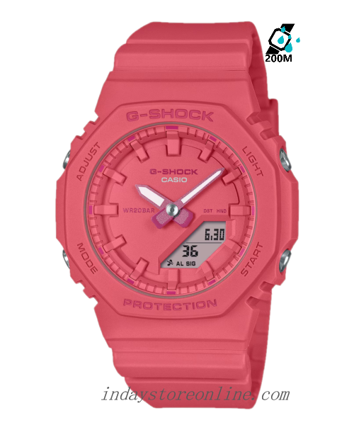 Casio G-Shock Women's Watch GMA-P2100-4A Analog-Digital Bio-Based Resin Band Shock Resistant Mineral Glass