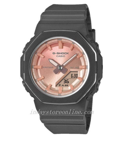 Casio G-Shock Women's Watch GMA-P2110SC-4A Mineral Glass Shock Resistant Resin Band Battery life: 3 Years