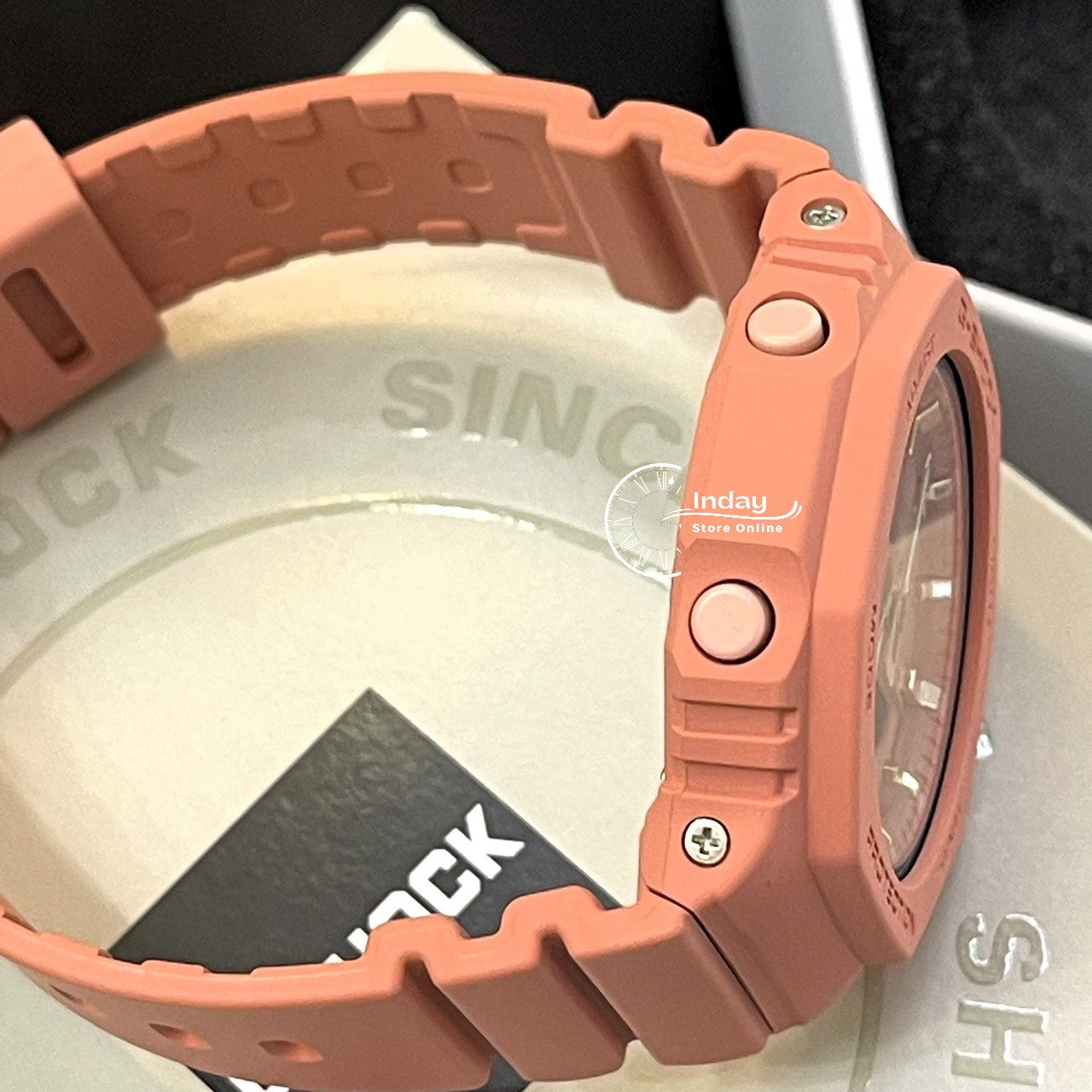Casio G-SHOCK GMA-S2100-1ADR Relógio Esportivo Clássico Série Pink 4ADR Belo A727 I.328915456 Casio G-SHOCK GMA-S2100-1ADR Relógio Esportivo Clássico Série Pink 4ADR Belo A727 I.328915456
