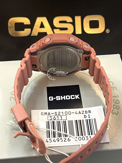 Casio G-Shock Women's Watch GMA-S2100-4A2 Analog-Digital Shock Resistant Carbon Core Guard Structure