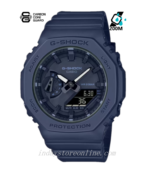 Casio G-Shock Women's Watch GMA-S2100BA-2A1 Analog-Digital Shock Resistant Carbon Core Guard Structure