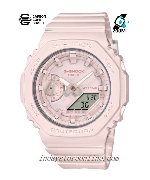 Casio G-Shock Women's Watch GMA-S2100BA-4A Analog-Digital Shock Resistant Carbon Core Guard Structure