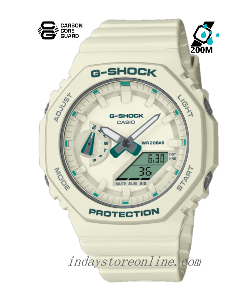 Casio G-Shock Women's Watch GMA-S2100GA-7A Analog-Digital Shock Resistant Carbon Core Guard Structure