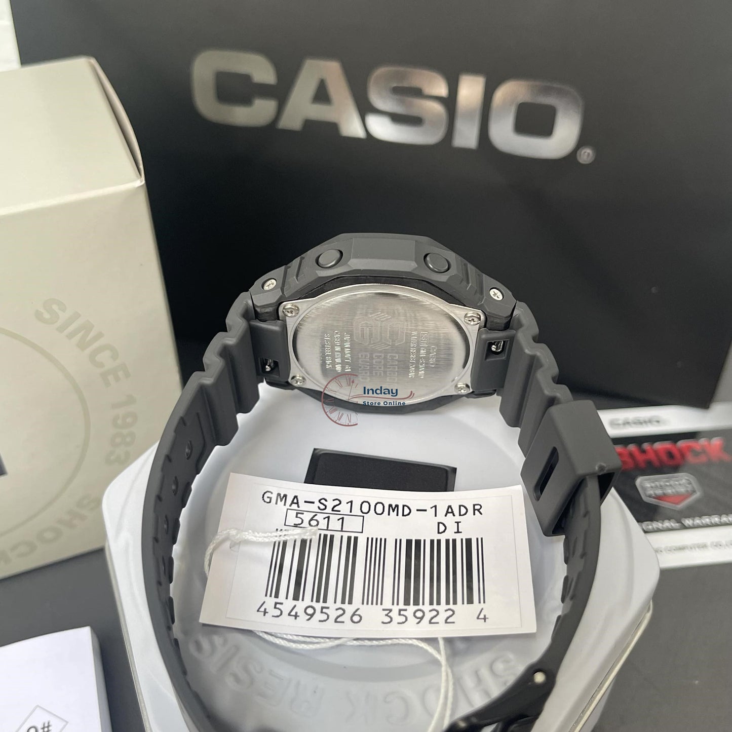 Casio G-Shock Women's Watch GMA-S2100MD-1A Analog-Digital Shock Resistant Carbon Core Guard Structure
