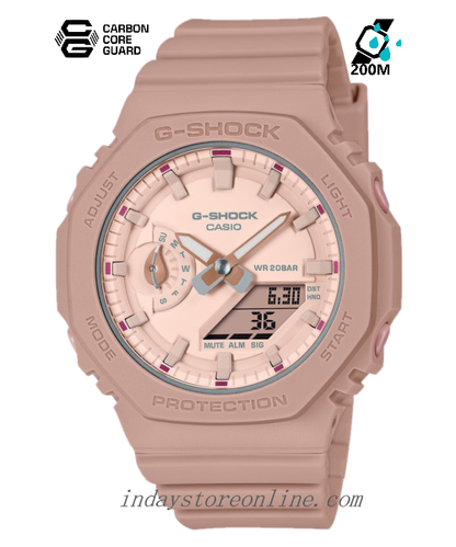 Casio G-Shock Women's Watch GMA-S2100NC-4A2 Analog-Digital New Arrival Shock Resistant Carbon Core Guard Structure