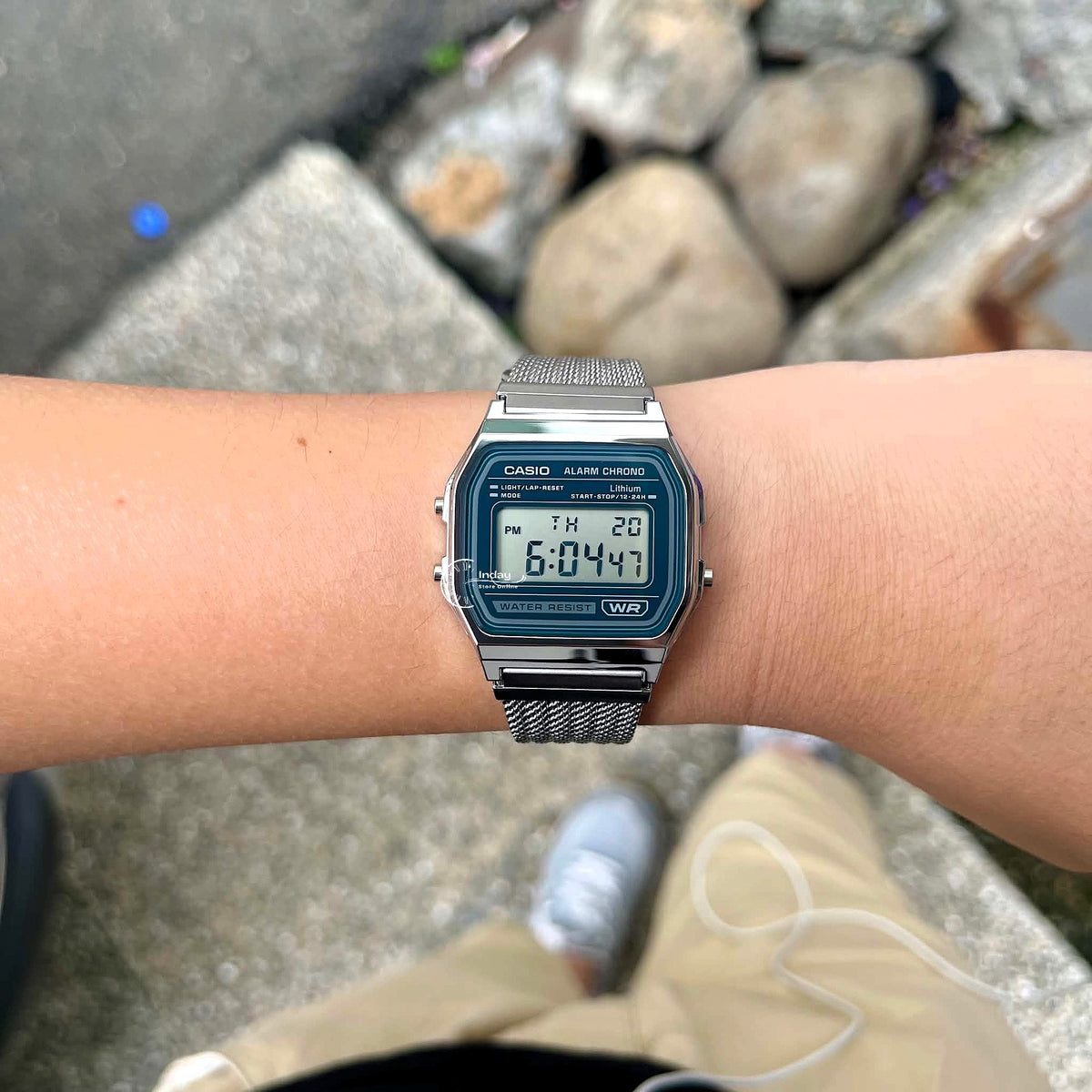 Casio Vintage Unisex Watch A158WEM-3