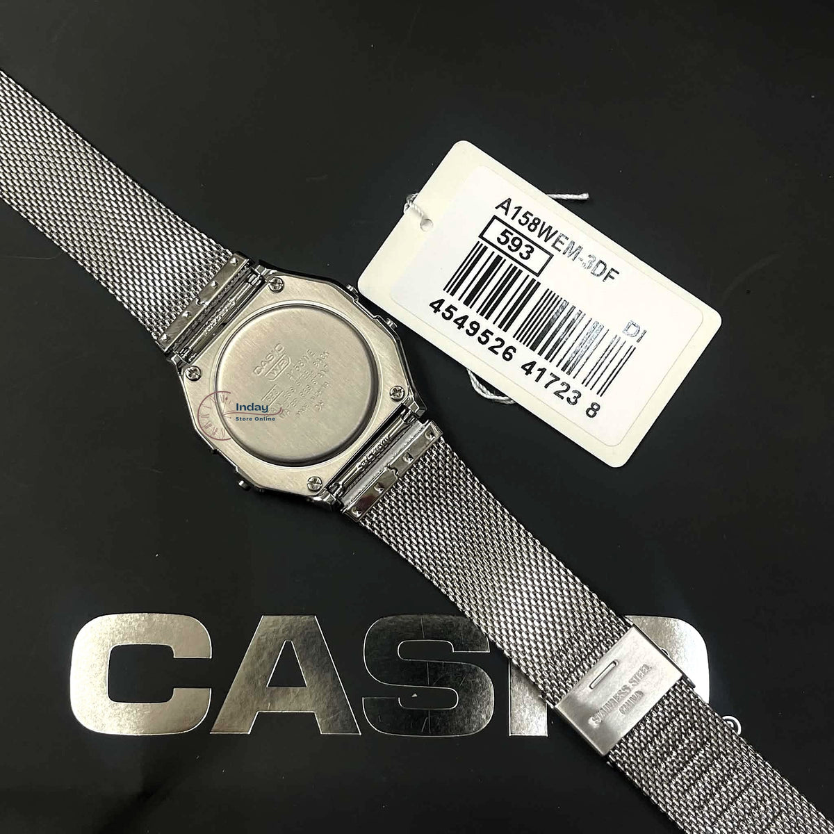 Casio Vintage Unisex Watch A158WEM-3