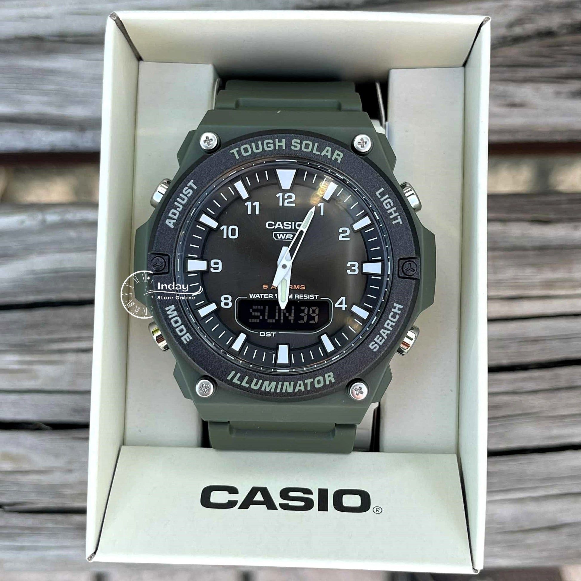 Casio Standard Analogico Digitale Cinturino in Resina Casio Standard Analogico Digitale Cinturino in Resina