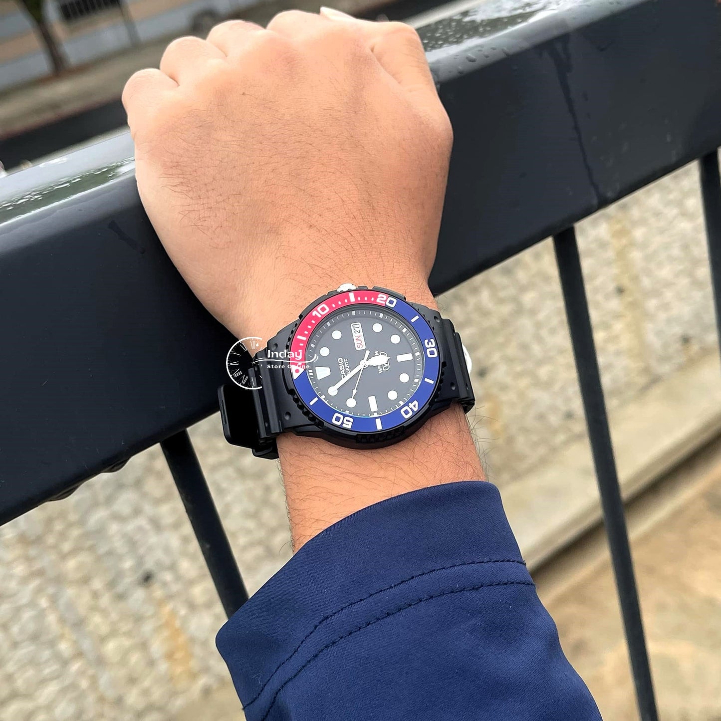 Casio Analog Men's Watch MRW-230H-1E2 Resin Glass Resin Band
