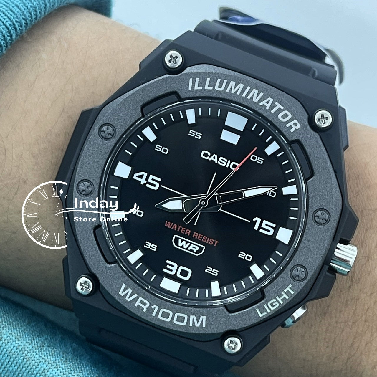 Casio Analog Men's Watch MW-620H-1A Resin Band Resin Glass Sporty Design