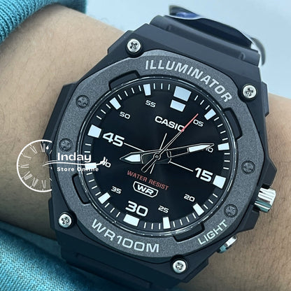 Casio Analog Men's Watch MW-620H-1A Resin Band Resin Glass Sporty Design